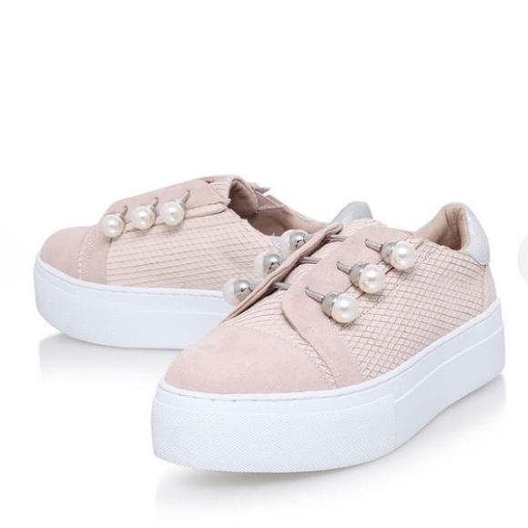 DESIGNER BRAND Kurt Geiger KG Pearl Trainers - Picture 6 of 8